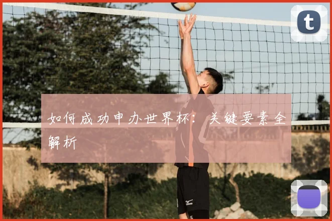 如何成功申办世界杯:关键要素全解析