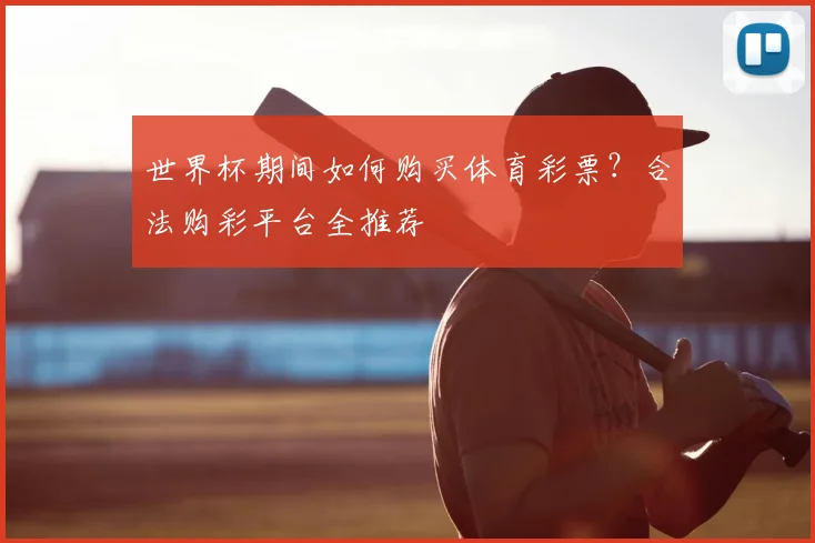 世界杯期间如何购买体育彩票？合法购彩平台全推荐