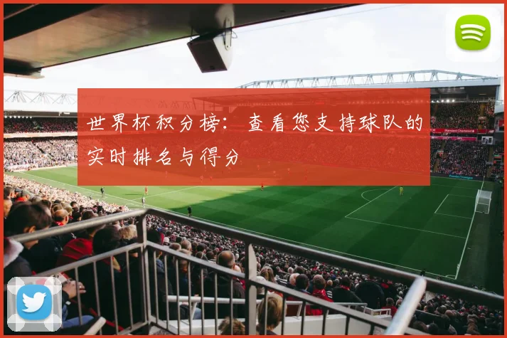 世界杯积分榜：查看您支持球队的实时排名与得分