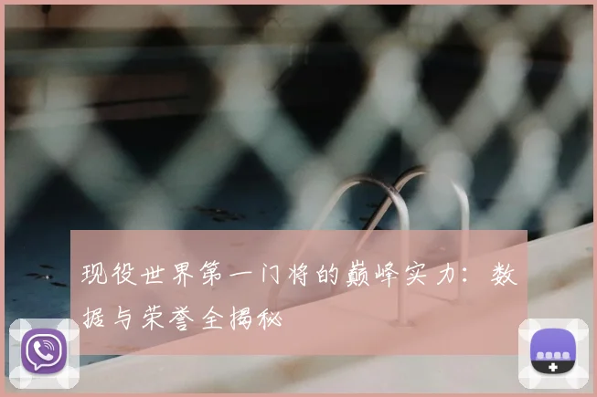 现役世界第一门将的巅峰实力：数据与荣誉全揭秘